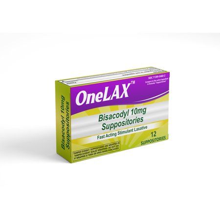 OneLax™ Bisacodyl 10 Mg 12 Suppository