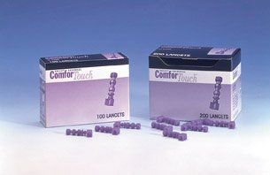 Unilet ComforTouch Lancets, 28 Gauge, Pack of 100