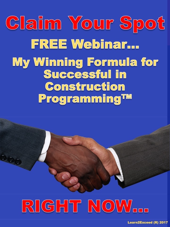 FREE WEBINAR: My Winning Formula for Successful Programming in Construction™ 00008