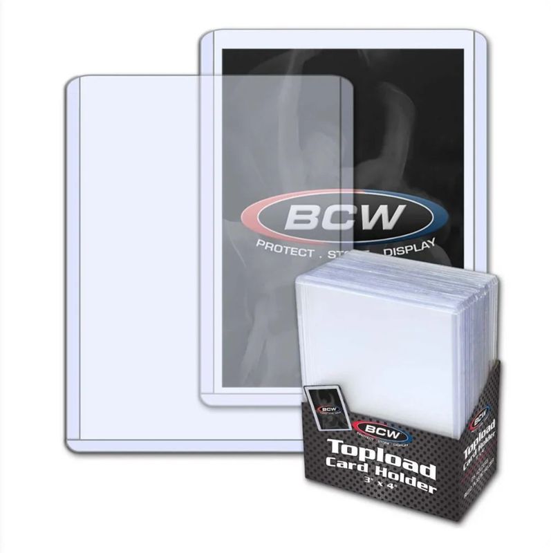 BCW 3x4 Topload Card Holder - Standard (20pk)