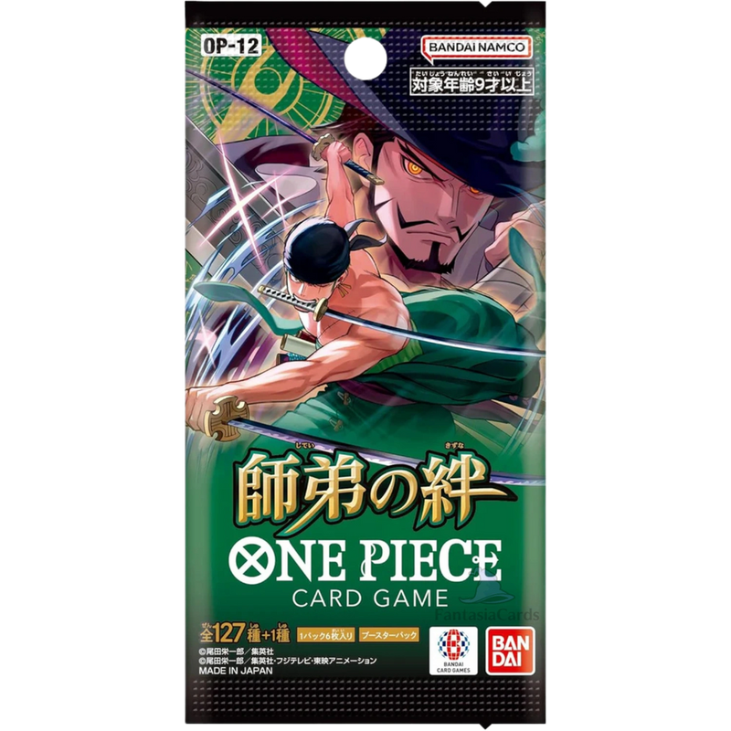 One Piece OP-12 Legacy Of The Master Booster pack (Japanese)