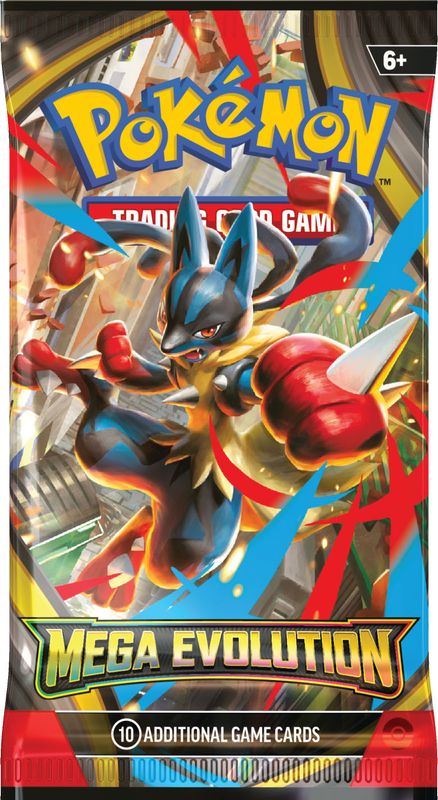 Pokémon Mega Evolutions Booster Pack (Pre-Order, Release September 26th 2025)