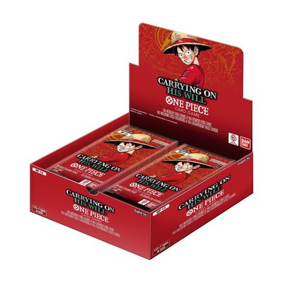 ENG: OP-13 Carrying On His Will Booster Box