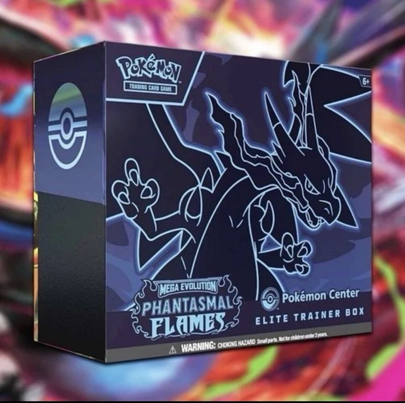Pokemon Phantasmal Flames Pokémon Center Elite Trainer Box