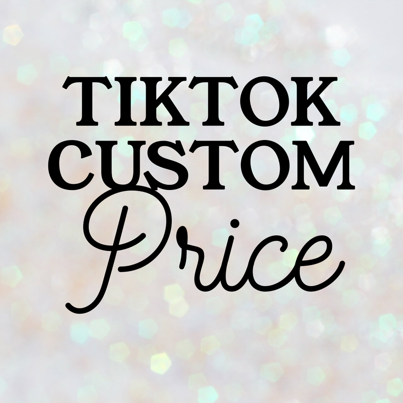 TikTok Custom Price