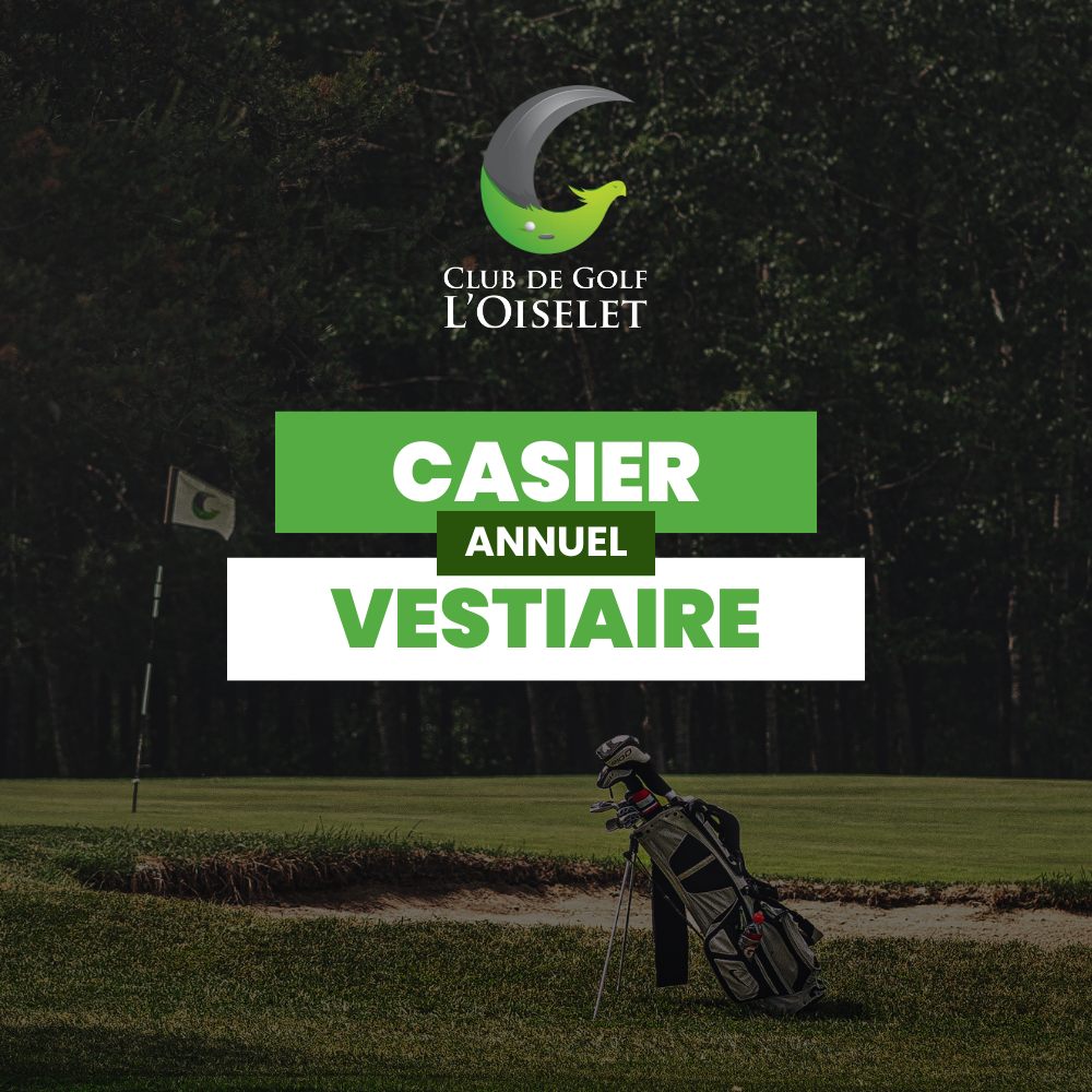 Casier vestiaire annuel