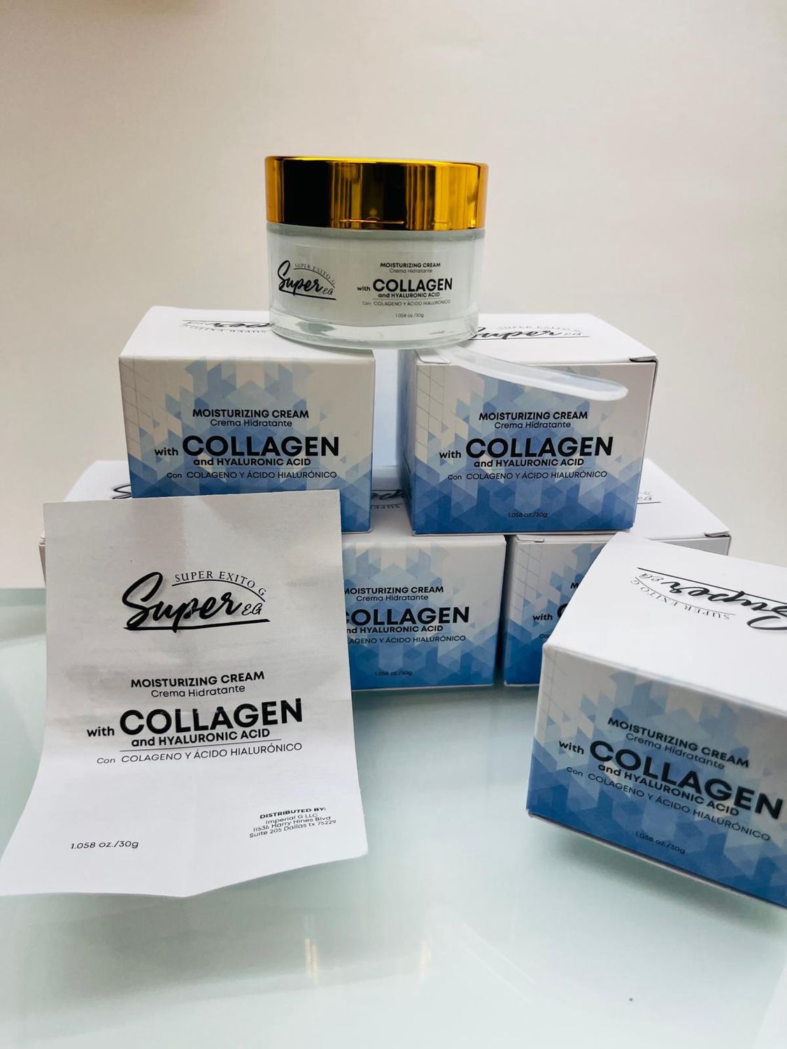 Moisturizing Cream with Collagen &amp; Hyaluronic Acid