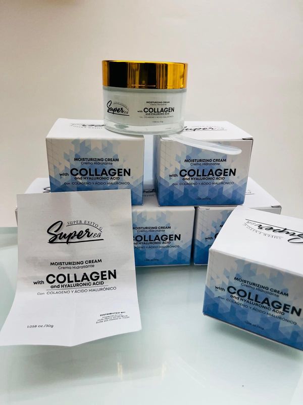 Moisturizing Cream with Collagen &amp; Hyaluronic Acid