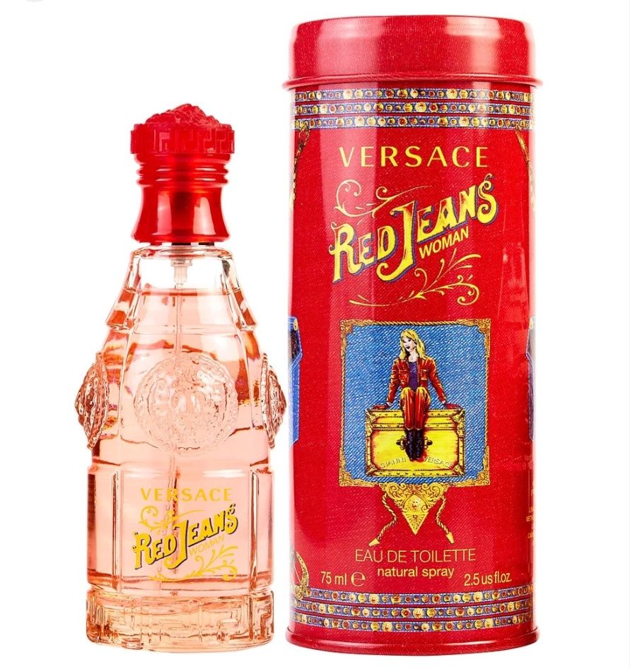 Red Jeans Woman - Versace