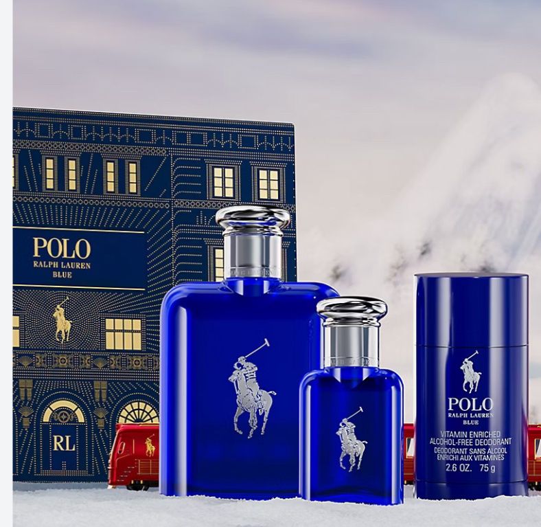 Polo Blue  M 3PCS SET - Ralph Lauren