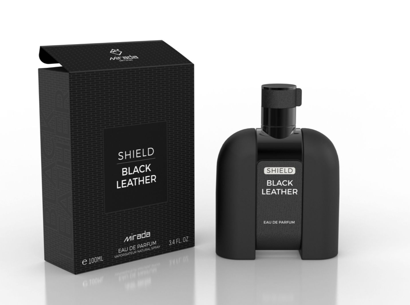 Shield Black Leather- MIRADA