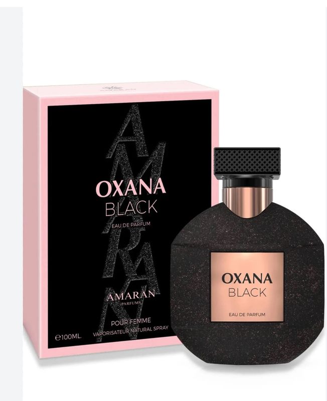 OXANA BLACK EAU DE PARFUM AMARAN