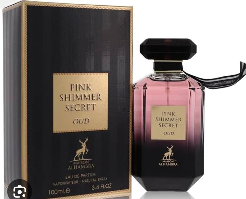 Pink Shimmer Secret Oud - Maison Alhambra