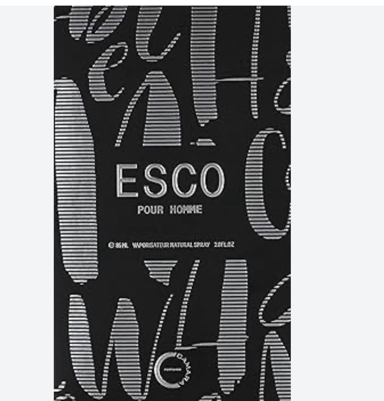 Esco Pour Homme - Camara Perfumes