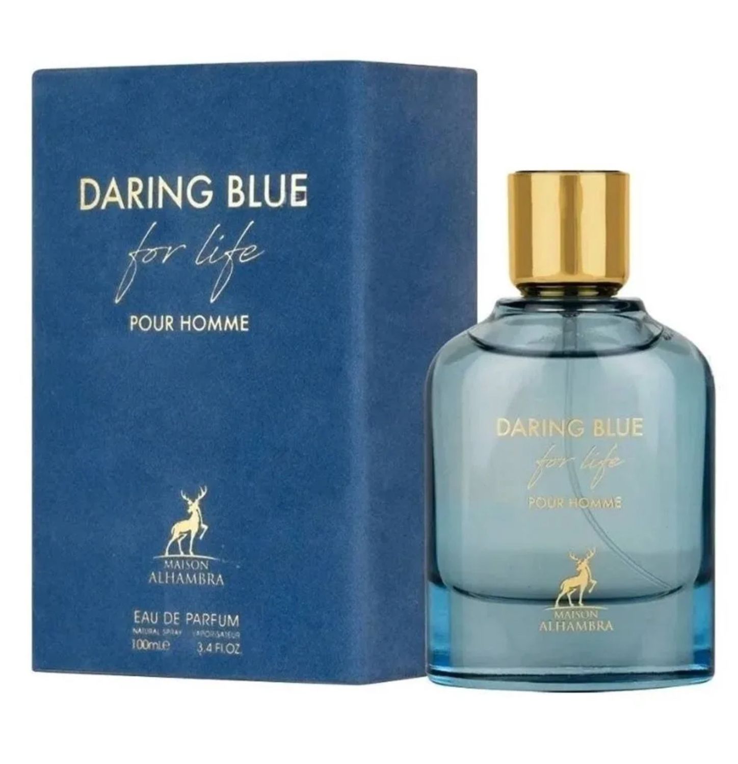 MAISON AL- DARLING BLUE  FOR LIFE  HOMME 100ML