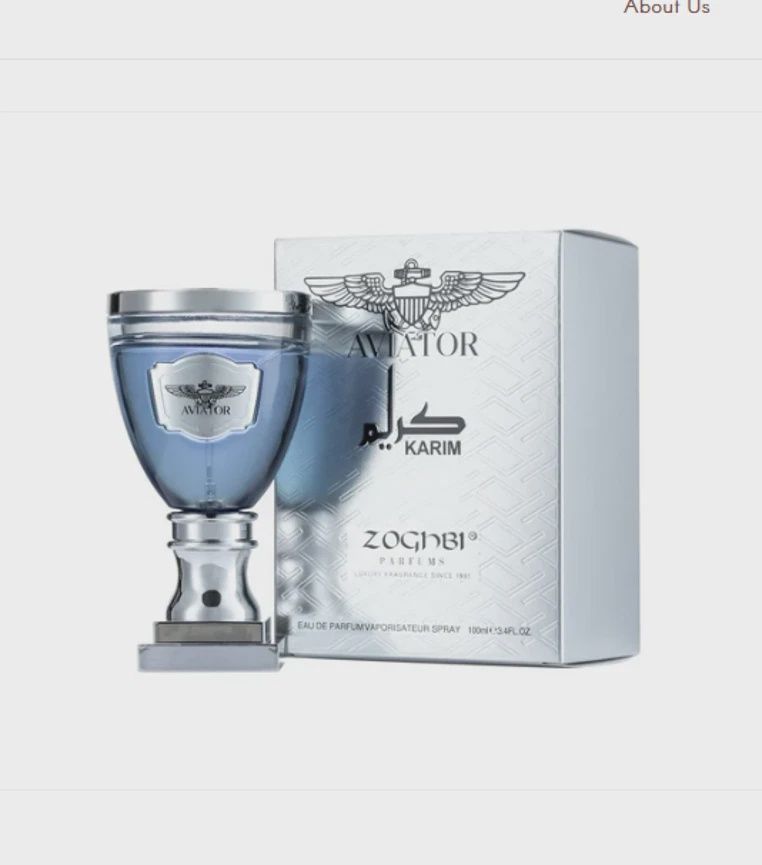 AVIATOR KARIM  EAU DE PARFUM 3.4 FL. OZ.