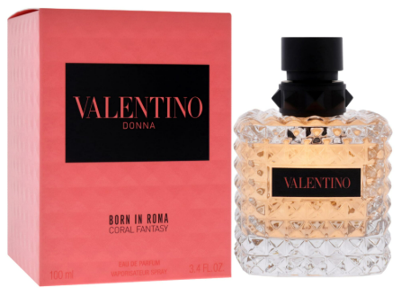 Donna Born In Roma Coral Fantasy - Valentino