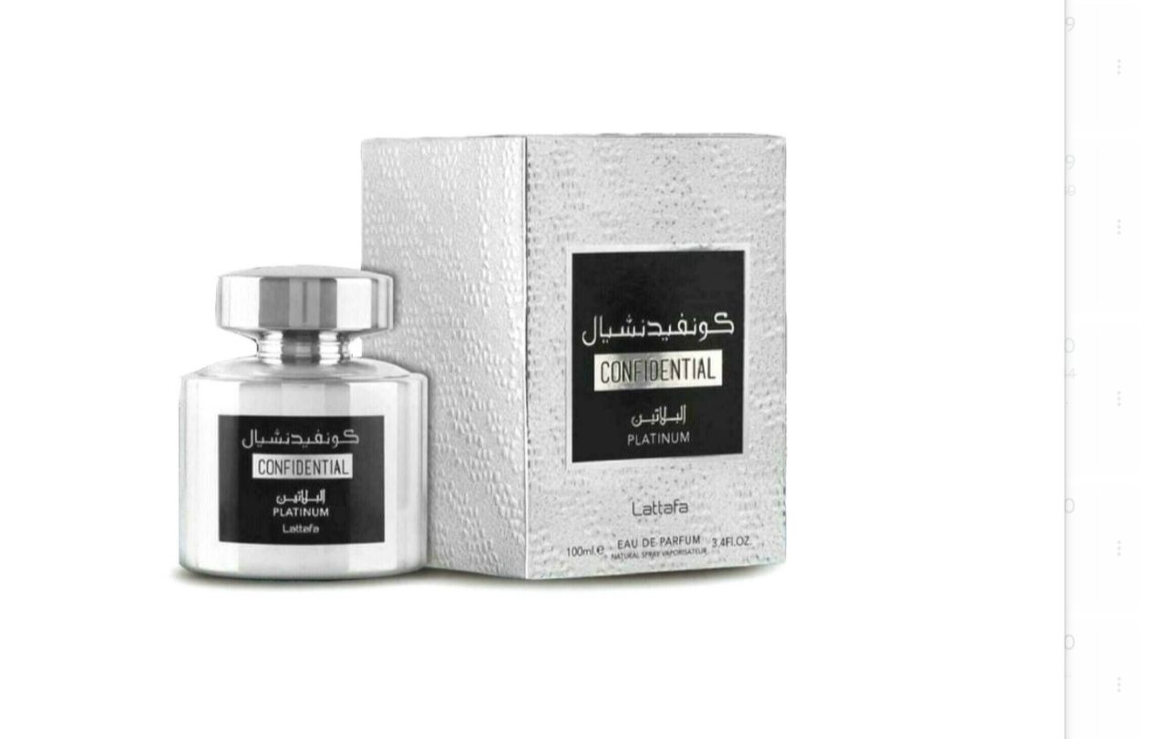 LATTAFA- CONFIDENTIAL PLATINIUM 100ML