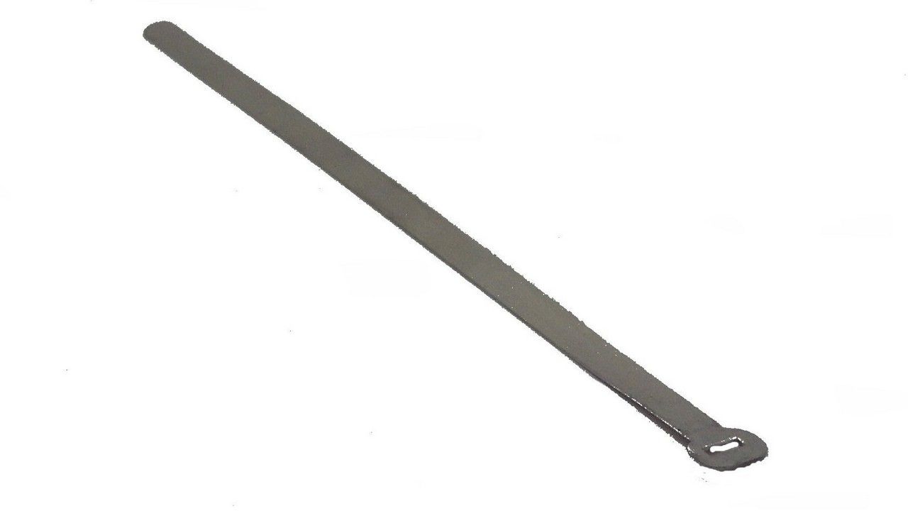 C3AZ-18954A | HEATER HOSE, A/C HOSES &amp; WIRING LOOM 7&quot; ALUM. STRAP|H1-5