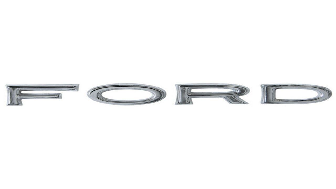 C4AZ-16606S | HOOD LETTERS FORD SET 64|B4-7