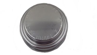 C4SZ-2162A | MASTER CYLINDER CAP W/ GASKET - CHROME|G8-1