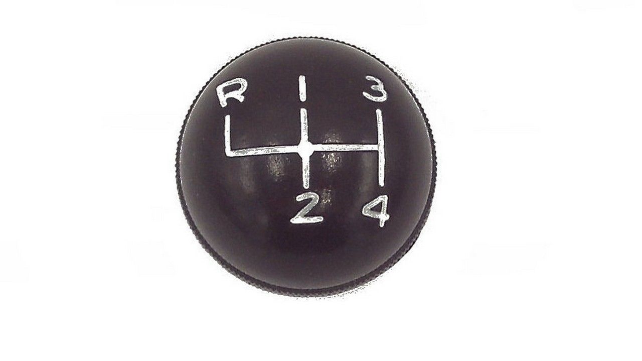 C2AZ-7213B | 4 SPEED SHIFT KNOB (FOR CARS W/ BENCH SEAT) 63|G8-3