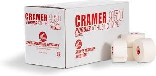White 950 Porous Athletic Tape 1.5&quot; X 15 YDS
