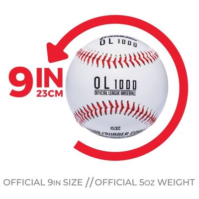 OL 1000 Practice Baseballs