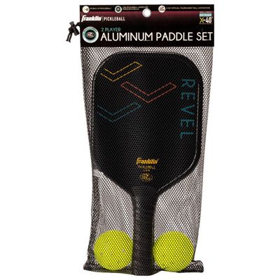 REVEL 2 Player Pickleball Set - Mulitcolor/Black