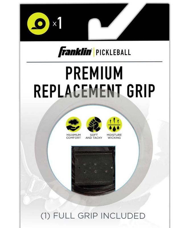 Pickleball Paddle Grip Tape - Black