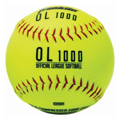 Official League Practice Softballs - Blister