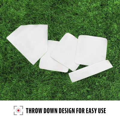 MLB® Throw Down Base Set - White - 5pc - Base Set