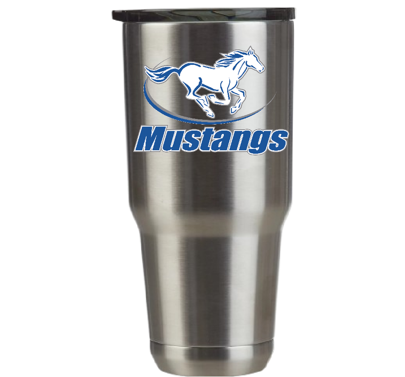 Mustangs 32oz Stainless Steel Cup