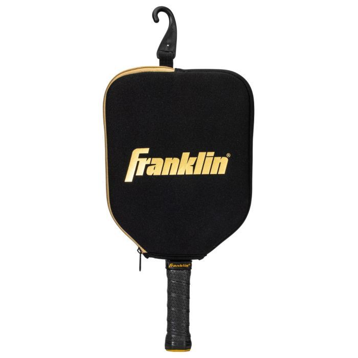Pickleball Paddle Cover, Color: Black/Gold