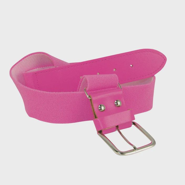 Baseball / Softball Elastic Belt, Color: Hot Pink, Size: Youth