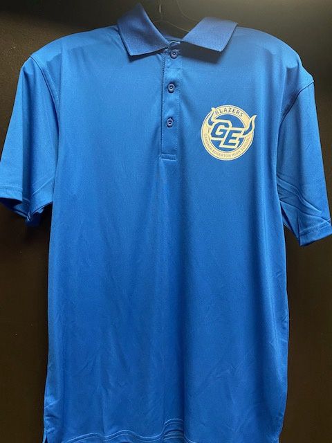 Blue GEHS Polo - Blazer Round Logo