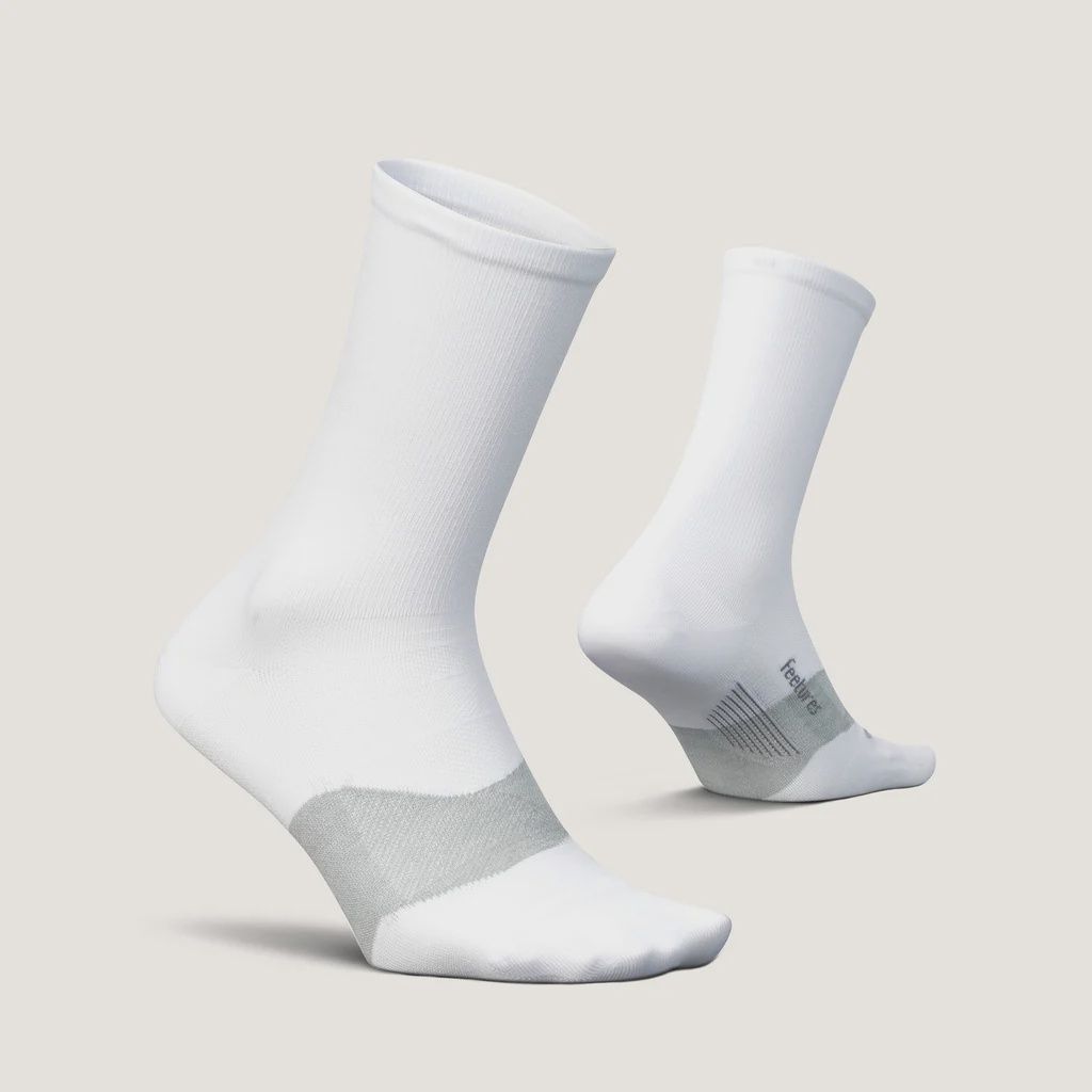 Elite Ultra Light Mini Crew, Color: White, Size: M