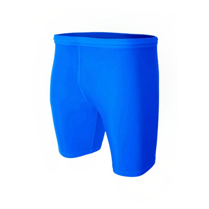 Cross Country - Mens - A4  - Compression Short, Color: Royal, Size: XS