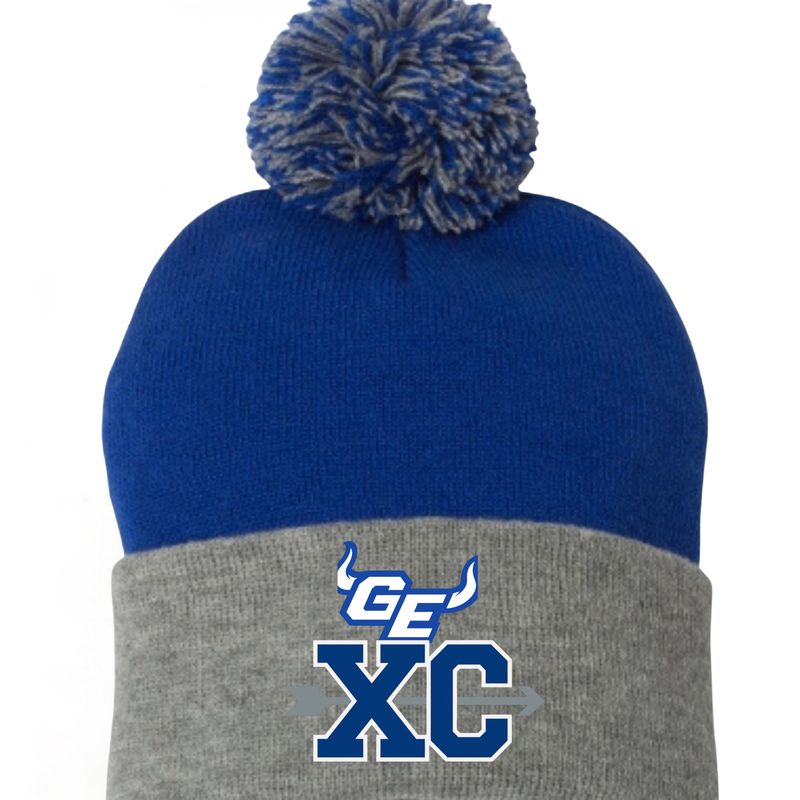 Cross Country - Sportsman 12&quot; Pom-Pom Cuffed Beanie