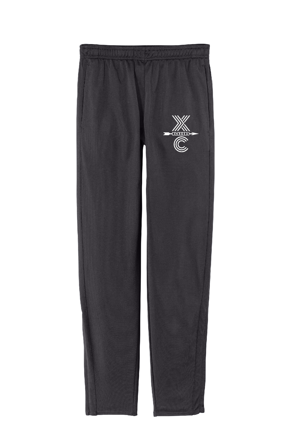 Cross Country - Sport-Tek Tricot Track Jogger, Size: XS, Color: Graphite Gray