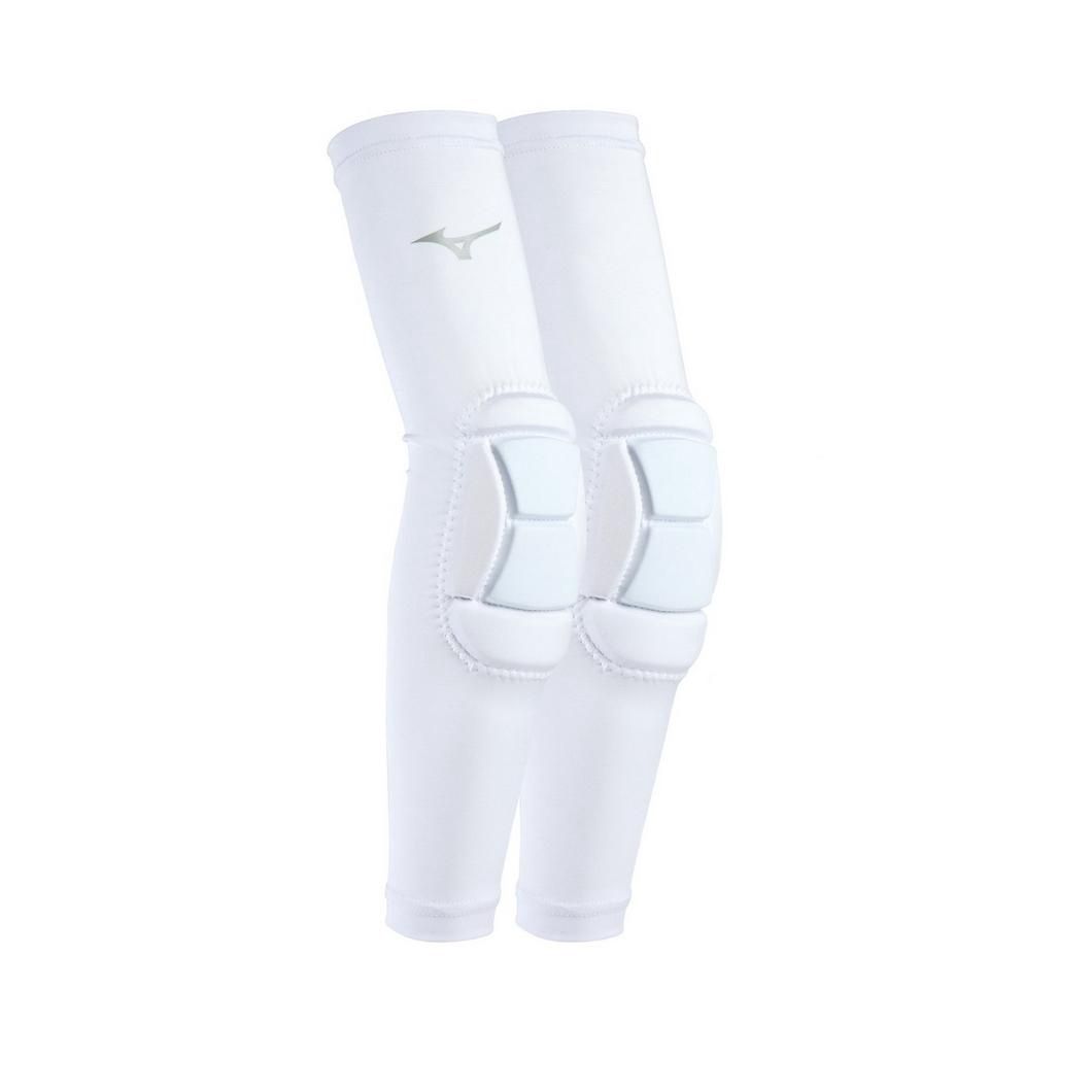 Padded Elbow Sleeves, Color: White, Size: SMD