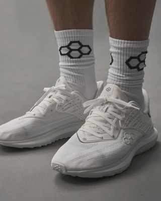 Rudis White Cushion Crew Sock
