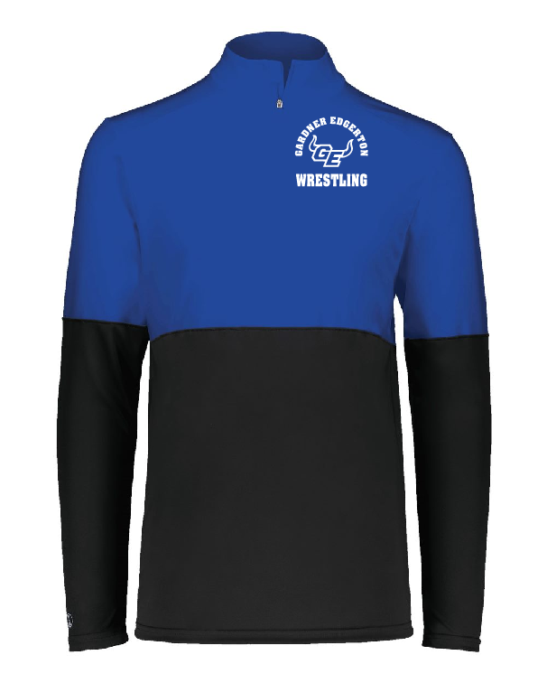 Wrestling - Blazer Pullover, Color: Blue/Black, Size: S