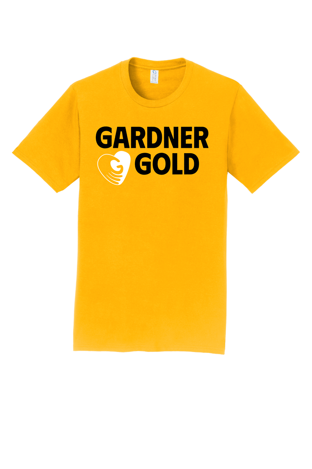 Gardner Gold T-Shirt - Gold/Black, Size: YXS