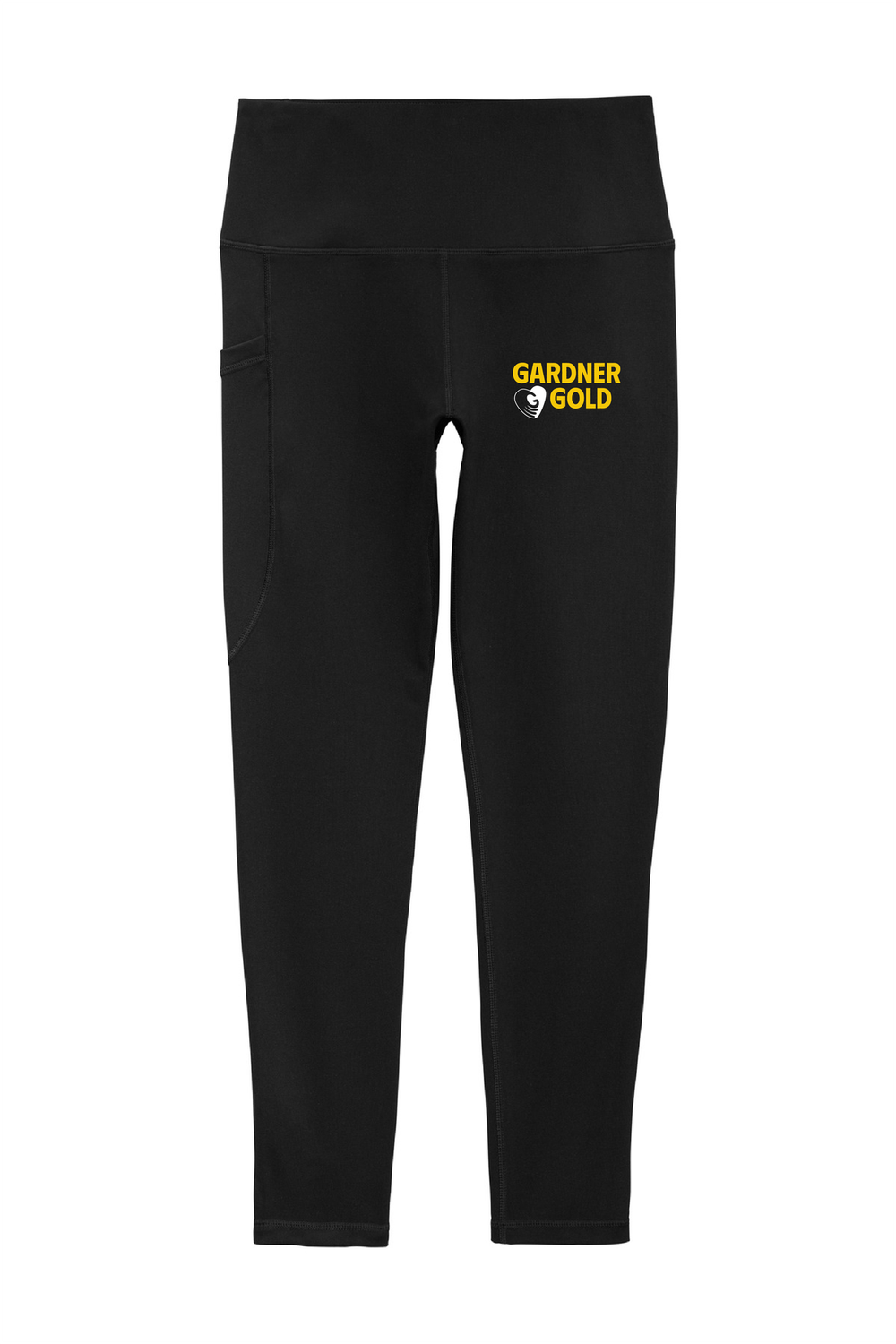 Gardner Gold Leggings, Size: S, Variation: Gold Letters