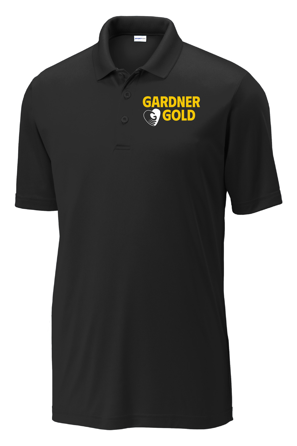 Gardner Gold - Polo Black, Size: S, Variation: Gold Letters