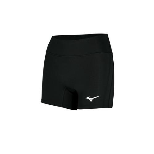 Elevated 4 Inch Short, Color: Black, Size: XXS
