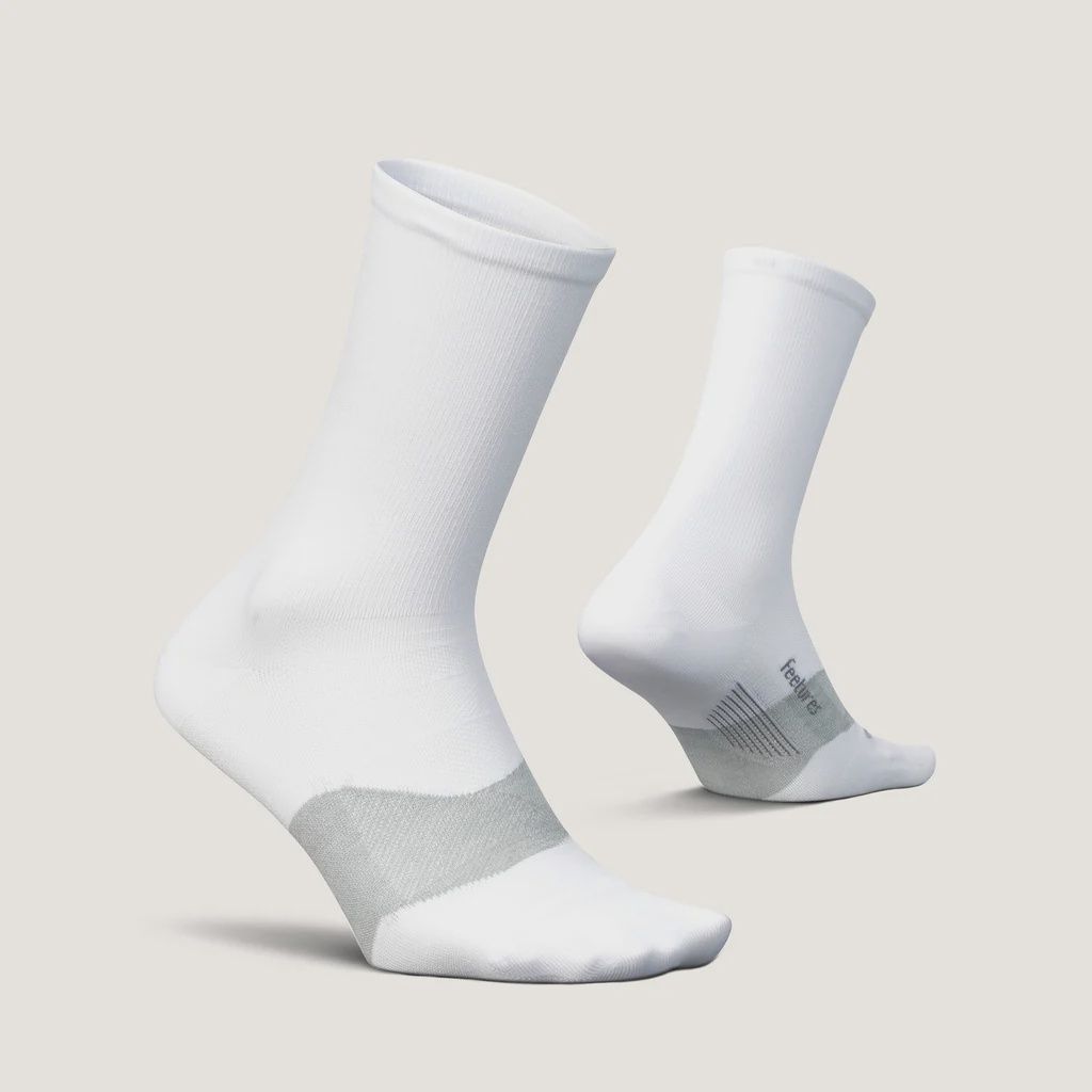 Elite Ultra Light Mini Crew, Color: White, Size: M
