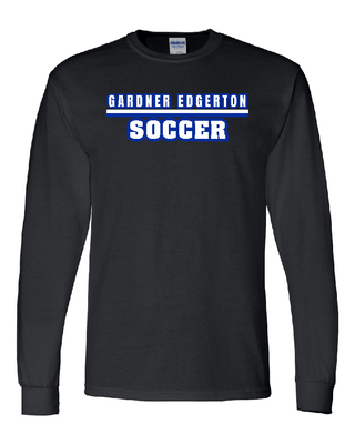 2026 GEHS Girls Soccer Long Sleeve T-Shirt-Gildan Softstyle