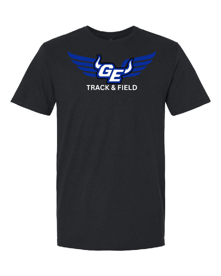 GEHS Track &amp; Field - T-Shirt-Pressure Is A Privilege., Color: Black, Size: YS